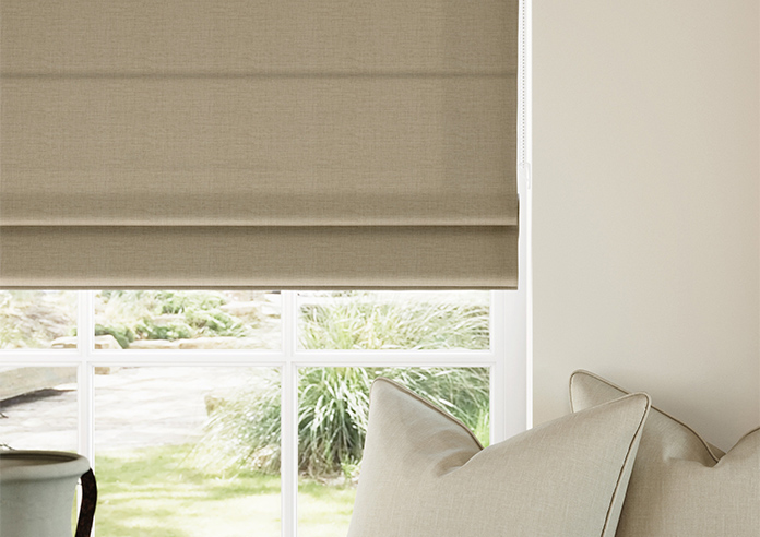 Devonshire, Biscuit - Roman Blind - Image 5